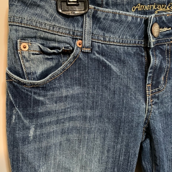 American Eagle AE Artist jeans, size 8 long - Picture 4 of 12